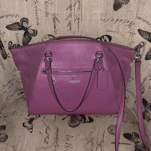 Purple Coach Purse 💜